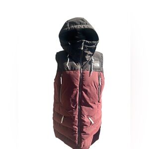 The North Face Women's Pallie Down Hybrid Vest Jacket 550 Fill